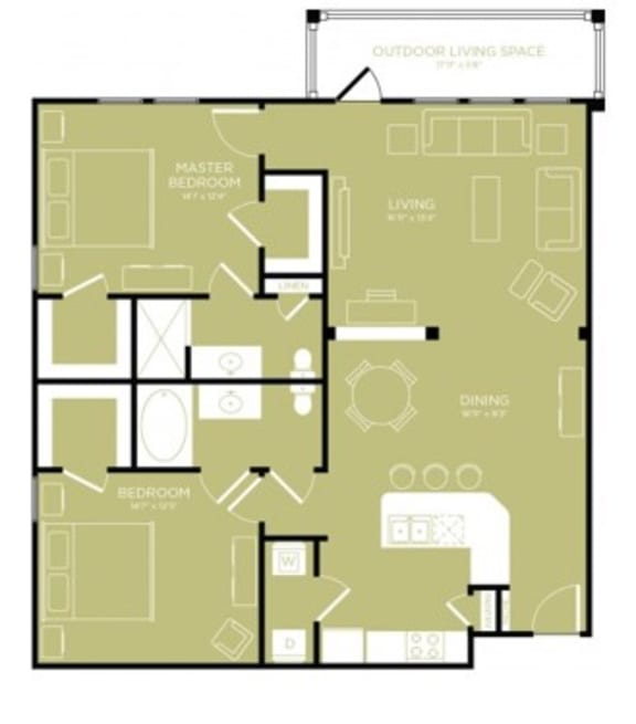 Senior Studio, 1 & 2 Bedroom Apartments in Wylie TX Retreat at Wylie